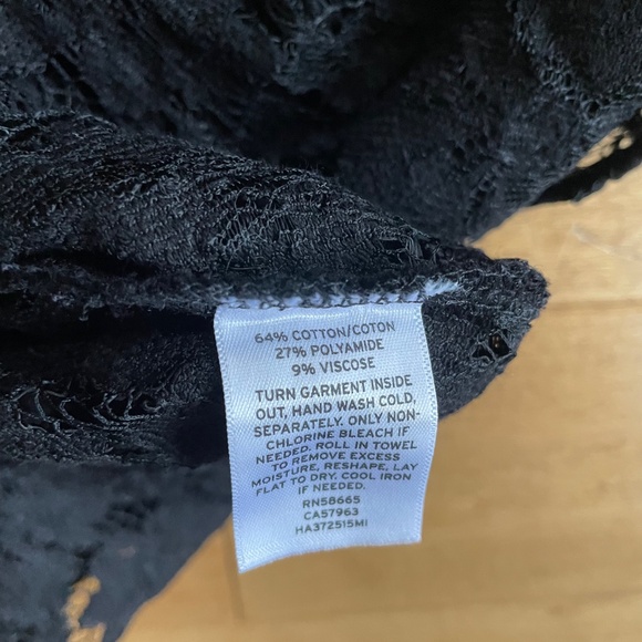 Black Lace shirt - Picture 5 of 7